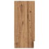 Aparador de madera de ingeniería roble artisan 120x30,5x70