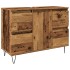 Mueble de baño madera de ingeniería envejecida 80x33x60