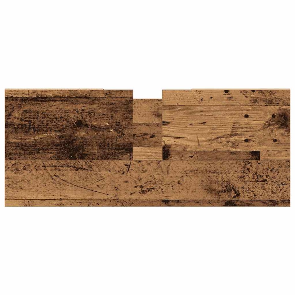 Mueble de baño madera de ingeniería envejecida 80x33x60