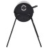 Parrilla barril 2 rejillas de cocción negro acero 80x95x90