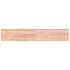 Tablero mesa madera tratada borde natural marrón