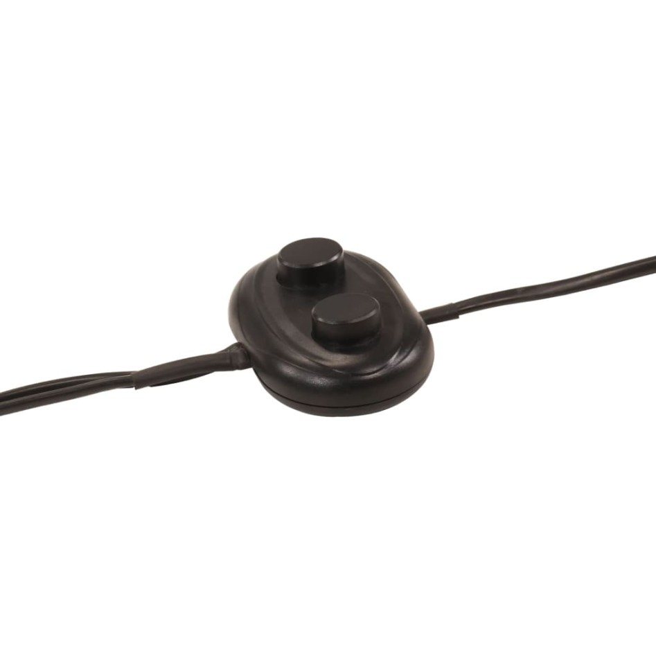 Lámpara de pie con 2 pantallas multicolor