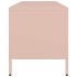 Mueble para TV acero laminado en frío rosa 135x39x43,5