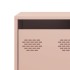 Mueble para TV acero laminado en frío rosa 135x39x43,5
