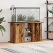 Soporte para acuario madera ingeniería envejecida 101x41x58 cm