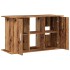 Soporte para acuario madera ingeniería envejecida 101x41x58