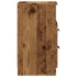 Mesitas de noche 2 uds madera ingeniería envejecida 40x36x65