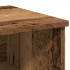 Mesitas de noche 2 uds madera ingeniería envejecida 40x36x65