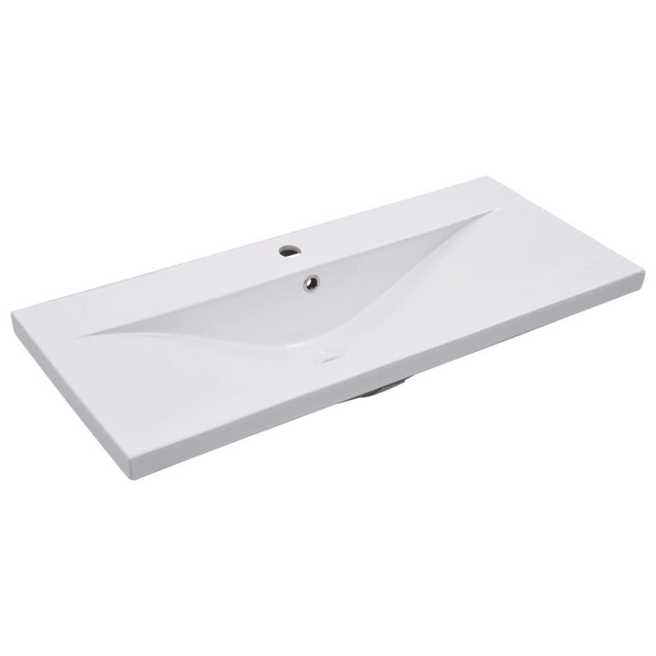 Set muebles de baño 5 piezas madera ingeniería gris