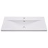 Set muebles de baño 5 piezas madera ingeniería gris