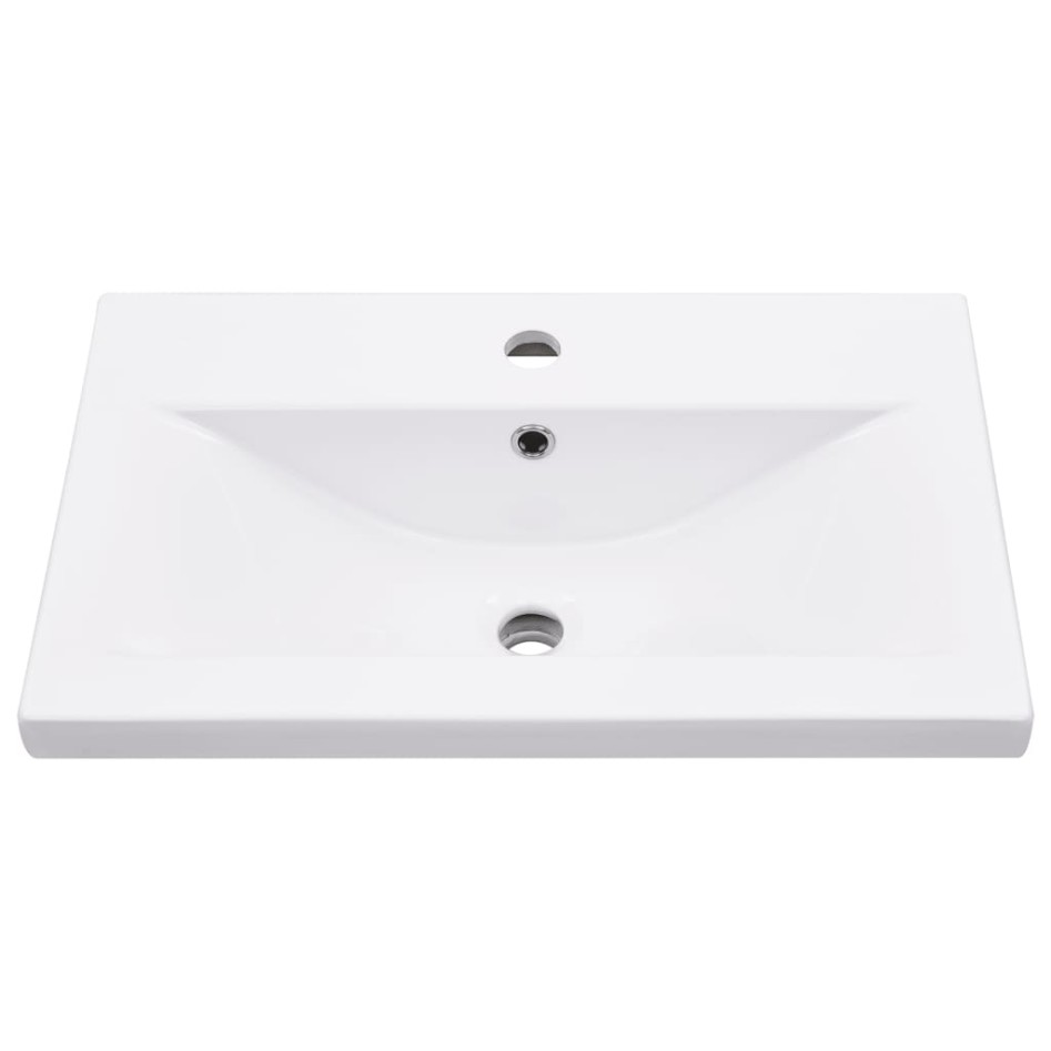 Juego de muebles de baño 5 pzas madera ingeniería roble