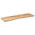 Tablero escritorio con curva madera mango rugosa 160x50x2,5