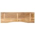 Tablero escritorio con curva madera mango rugosa 160x50x2,5