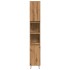 Armario de baño madera contrachapada roble artisan 30x30x190