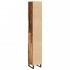 Armario de baño madera de ingeniería envejecida 30x30x190
