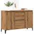 Aparador de madera de ingeniería roble artisan 102x35x70