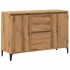 Aparador de madera de ingeniería roble artisan 102x35x70