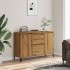 Aparador de madera de ingeniería roble artisan 102x35x70