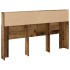 Cabecero armario madera ingeniería envejecida 180x19x103,5