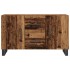 Aparador de madera de ingeniería envejecida 100x36x60
