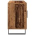 Aparador de madera de ingeniería envejecida 100x36x60