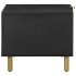 Mesa de centro madera contrachapada negro 80x50x40