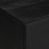 Armario de lavabo de baño madera ingeniería negro 62x33x58