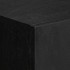 Aparador alto madera de ingeniería negro 60x33x100