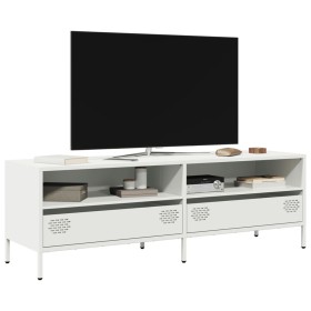 Mueble para TV acero laminado en frío blanco 135x39x43,5