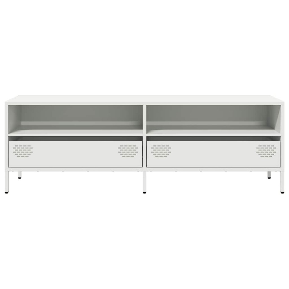 Mueble para TV acero laminado en frío blanco 135x39x43,5