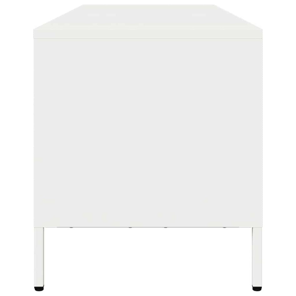 Mueble para TV acero laminado en frío blanco 135x39x43,5