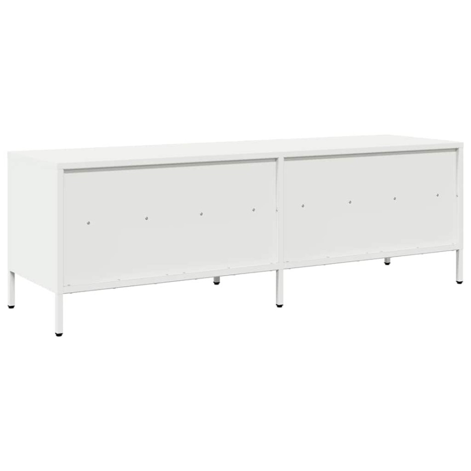 Mueble para TV acero laminado en frío blanco 135x39x43,5