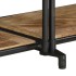 Mueble de TV madera maciza de mango rugosa 200x42x40