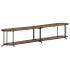 Mueble de TV madera maciza reciclada 200x42x40