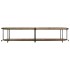 Mueble de TV madera maciza reciclada 200x42x40