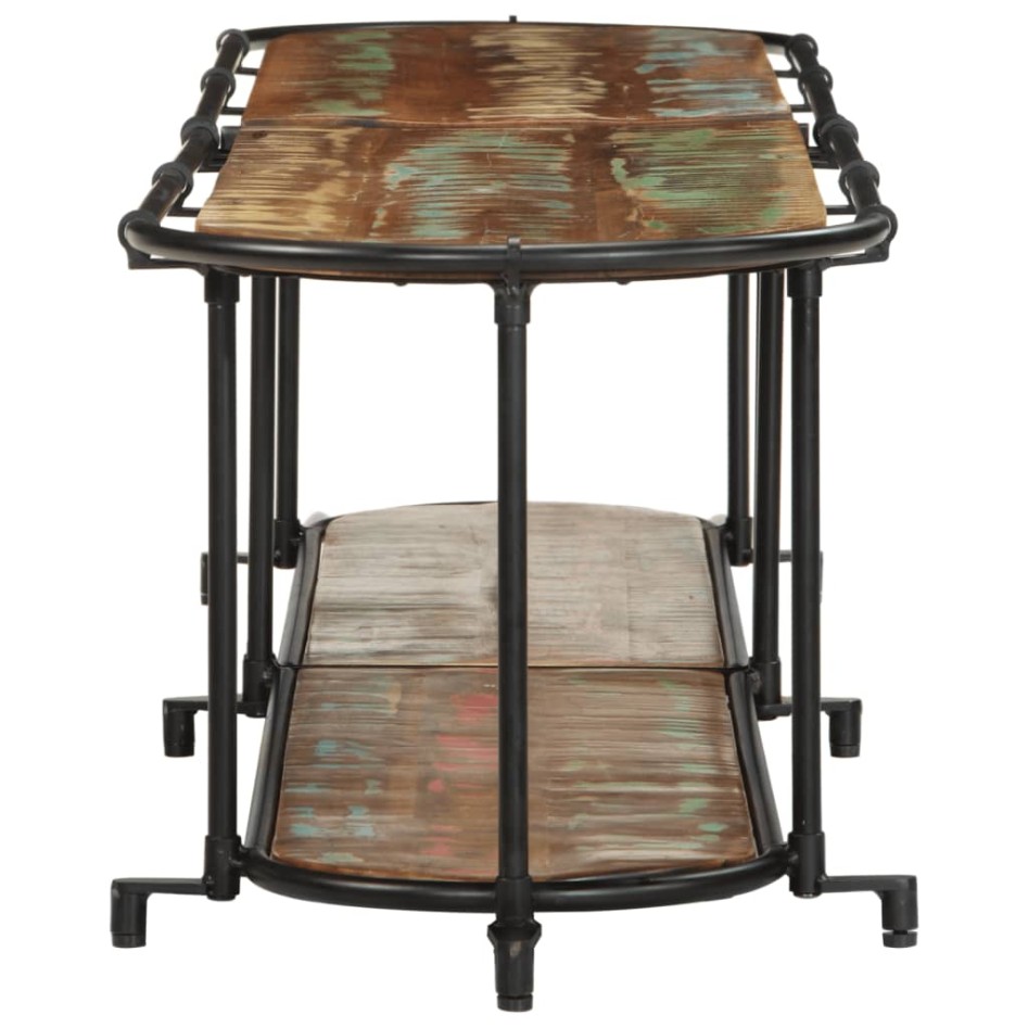 Mueble de TV madera maciza reciclada 200x42x40