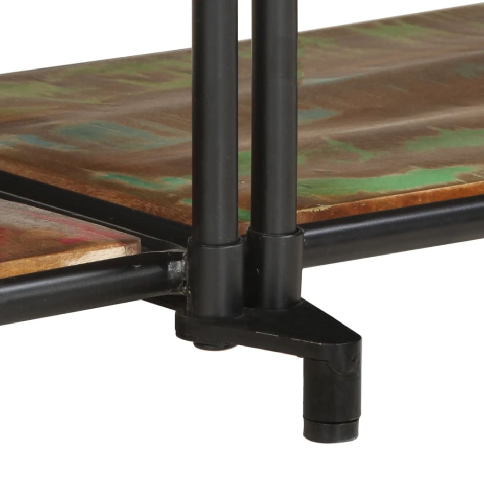 Mueble de TV madera maciza reciclada 200x42x40