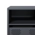 Mueble de TV acero laminado en frío antracita 135x39x43,5