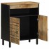 Aparador de madera maciza de mango rugosa 60x33,5x75
