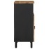 Aparador de madera maciza de mango rugosa 60x33,5x75