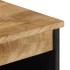Aparador de madera maciza de mango rugosa 60x33,5x75