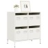 Aparador de acero laminado en frío blanco 68x39x73,5