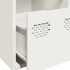 Aparador de acero laminado en frío blanco 68x39x73,5