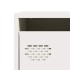Aparador de acero laminado en frío blanco 68x39x73,5