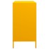 Aparador acero laminado en frío amarillo mostaza 68x39x73,5