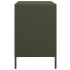 Aparador de acero laminado en frío verde oliva 68x39x58,5