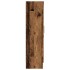 Armario de libros madera ingeniería envejecida 82,5x30,5x115