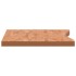 Tablero de escritorio madera maciza de haya 110x(55-60)x4
