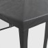 Carpa para fiestas 10 paredes de malla HDPE gris antracita