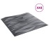 Paneles de pared 48 uds XPS piedra gris 50x50 cm 12